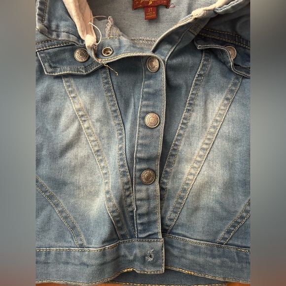 7 For All Mankind Toddler Jean Jacket - Picture 2 of 5